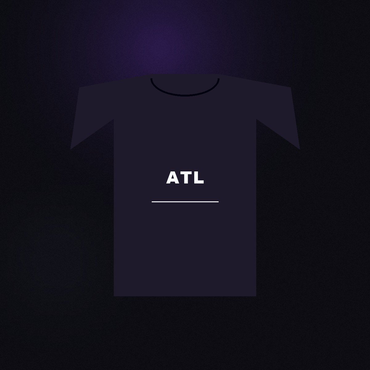 Atlanta Blue Tee